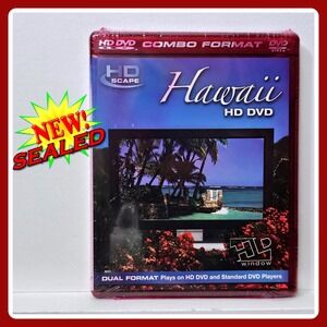 HD Scape Hawaii HD DVD DVD Combo Dual Format New Sealed HD‎ Window Documentary